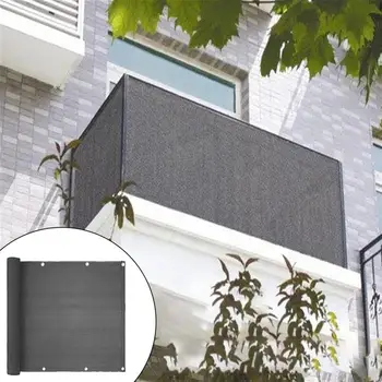 

1x5m Stripe Home Garden Courtyard Balcony Privacy Protection Anti-aging Fence Sunshade Net Sunscreen Sunblock Shading Cloth