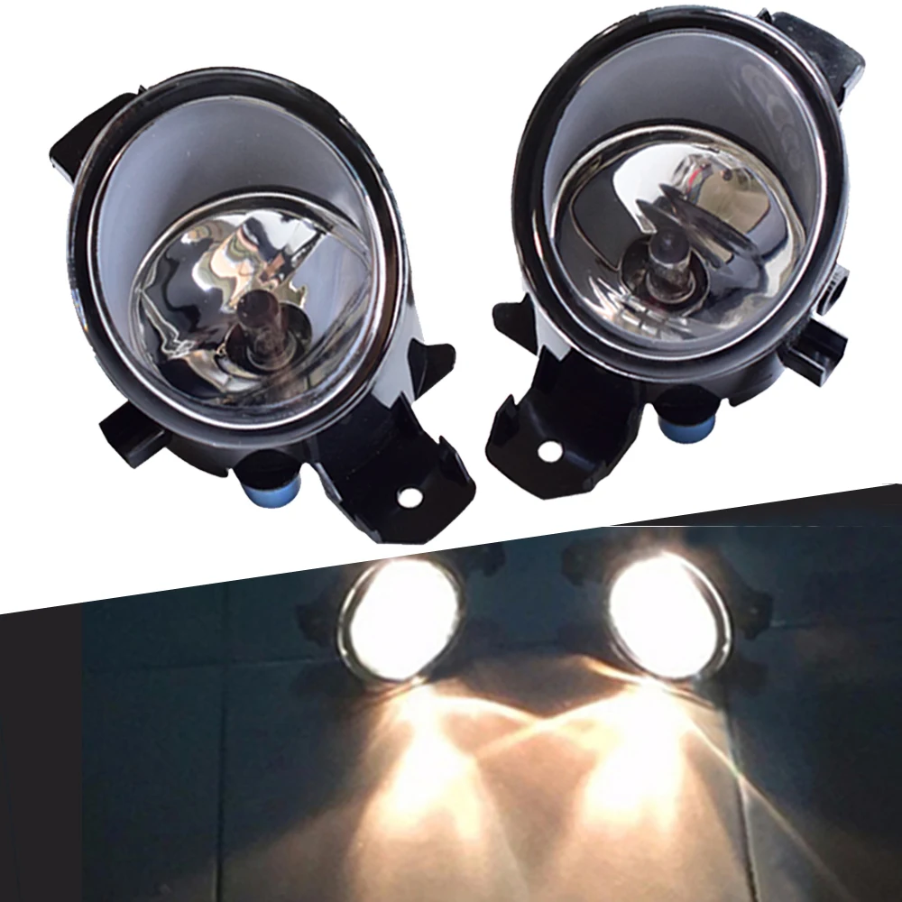 

1 Set (Left + right) Car Styling Front Halogen 12V DRL Fog Lamps For Nissan Sunny Sentra X-Trail 2001-2015 Fog Lamp Lights