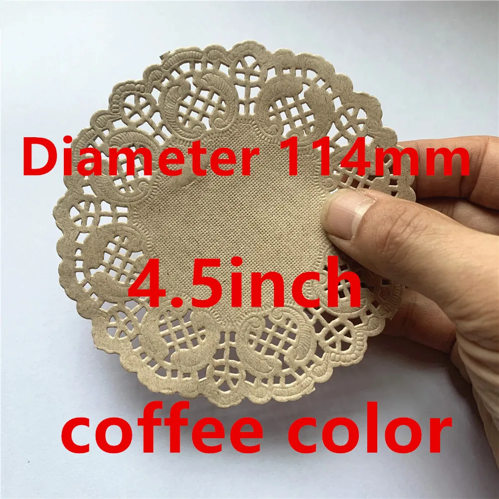 100 Pcs 4inch 10cm White Round Lace Paper Doilies / Doyleys,Vintage  Coasters / Placemat Craft Wedding Christmas Table Decoration - AliExpress