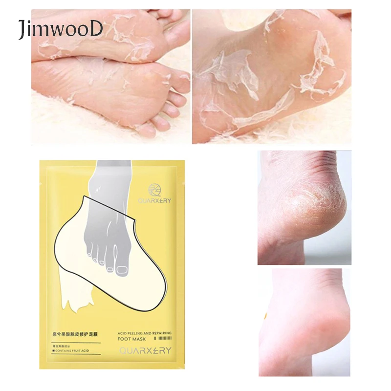 Foot Mask Peeling for Legs Feet Mask Scrub Exfoliating Socks for Pedicure Anti Crack Heel Remove Skin Foot Patch