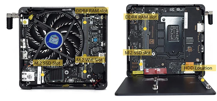 10th Gen Mini Gaming PC with Intel Core I9 10880H, 9880H, DDR4 RAM, Xeon E-2286M, I7 10750H, 9850H, I5 8300H – Small Rugged Computer for Office and Linux Description Image.This Product Can Be Found With The Tag Names Barebone Mini PC, Computer Office, Mini gaming pc