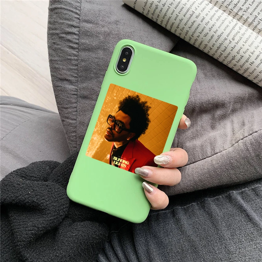 В Weeknd ТПУ карамельного цвета чехол для телефона iphone X 7 XS XR XSMAX 11 11Pro 11ProMax Бессердечный чехол - Цвет: LHSR-12932