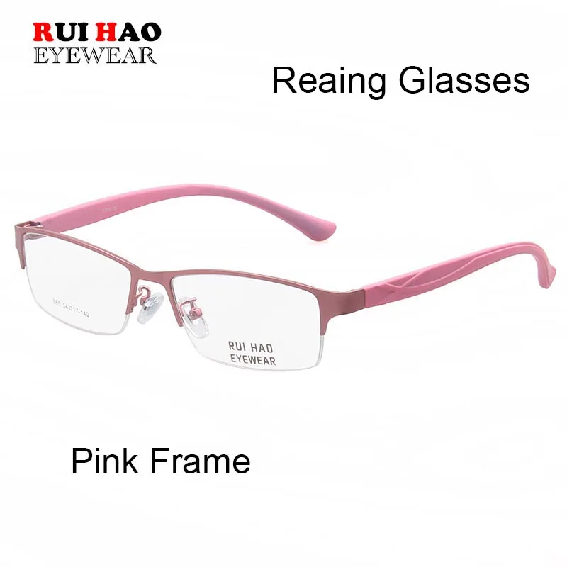 Pink Half Lens Reading Glasses ecampus.egerton.ac.ke