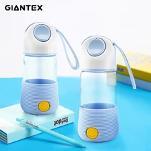 360 мл корейский стиль силиконовые питьевые очки бутылка для воды милый детский мультфильм чашка высокого качества U2176