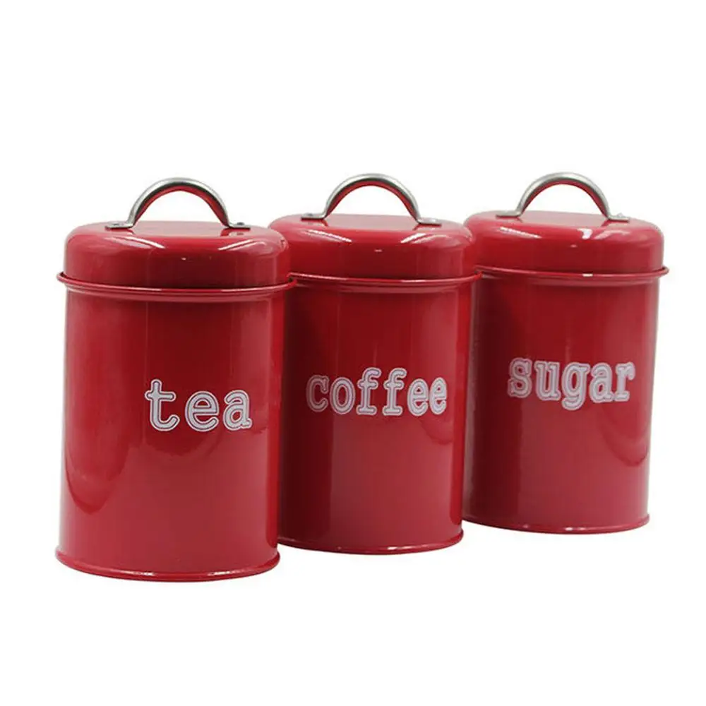 tea coffee sugar utensils canisters