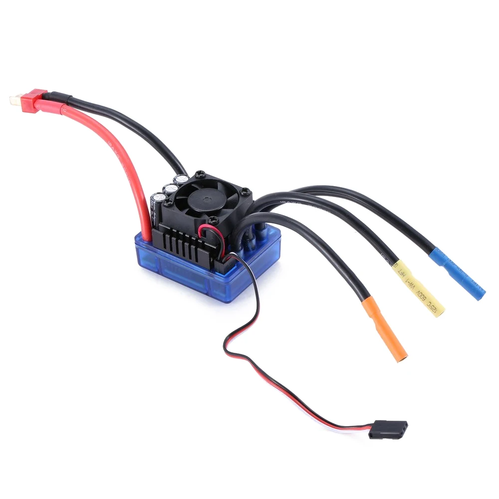 

Hot 4068 2050KV 4-poles Sensorless Brushless Motor+120A ESC+LED Programming Card Combo Set for 1/8 RC Car Truck