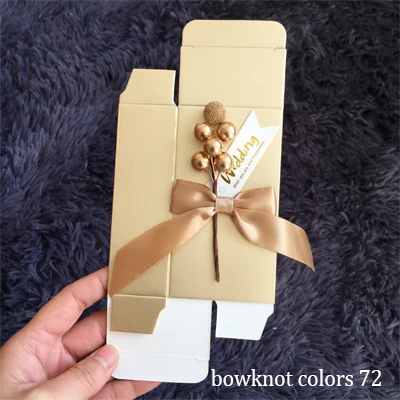 favor box A 50 шт. детский день рождения свадьба юбилейный Свадебный вечерние золотые Уникальные diy персонализированные коробки конфет gifs коробки - Цвет: favor box A