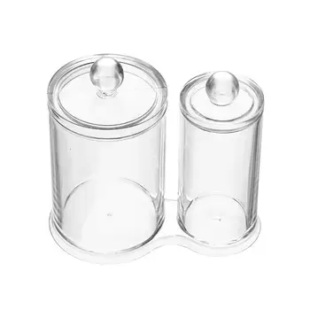 

Modern Design Crystal Cosmetic Makeup Organizer Transparent Jewelry Makeup Tools Case Stand Rack Holder