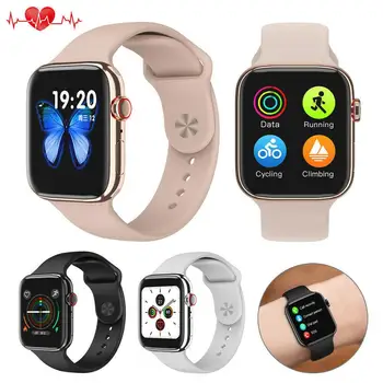 

Bluetooth Smart Watch Heart Rate Blood Pressure Monitor Bluetooth Music Control for Samsung iPhone Huawei P40 P30 Motorola