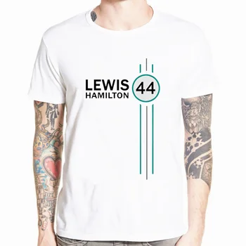 

Lewis Hamilton 44 Formula 1 Motor Men Raglan T-Shirt Fashion Summer Present Male Pretern Tee Shirt New Tops Man Plus Size