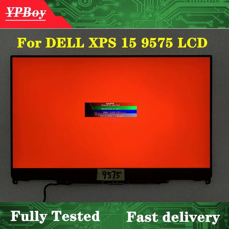 ЖК дисплей с дигитайзером в сборе для Dell 9575 XPS 15 3840 6 дюйма сенсорным экраном 1920*1080