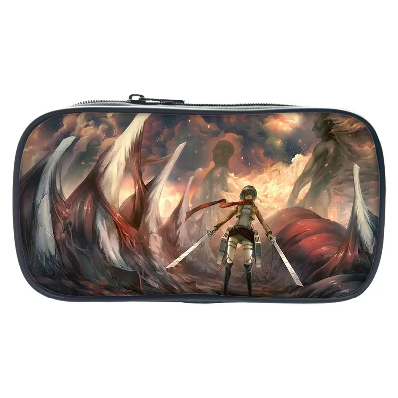 Attack on Titan Backpack Cartoon Animation Primary School STUDENT'S CHILDREN'S Burden Relieving Schoolbag Cross Border Hot Sales