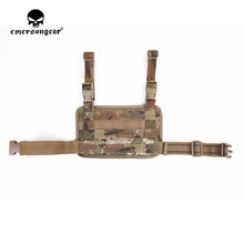 Emersongear Emerson модульная Rife Leg панель сумка тактическая Молл падение ножная сумка охотничий пистолет кобура Спорт на открытом воздухе Молл Сумка