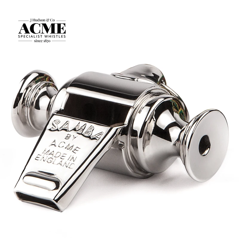 

New ACME 444 Samba Dancers Whistle Samba Enthusiasts Coaches Students Cultural Exchanges Brass Adjustable 4 Tones Samba Whistle