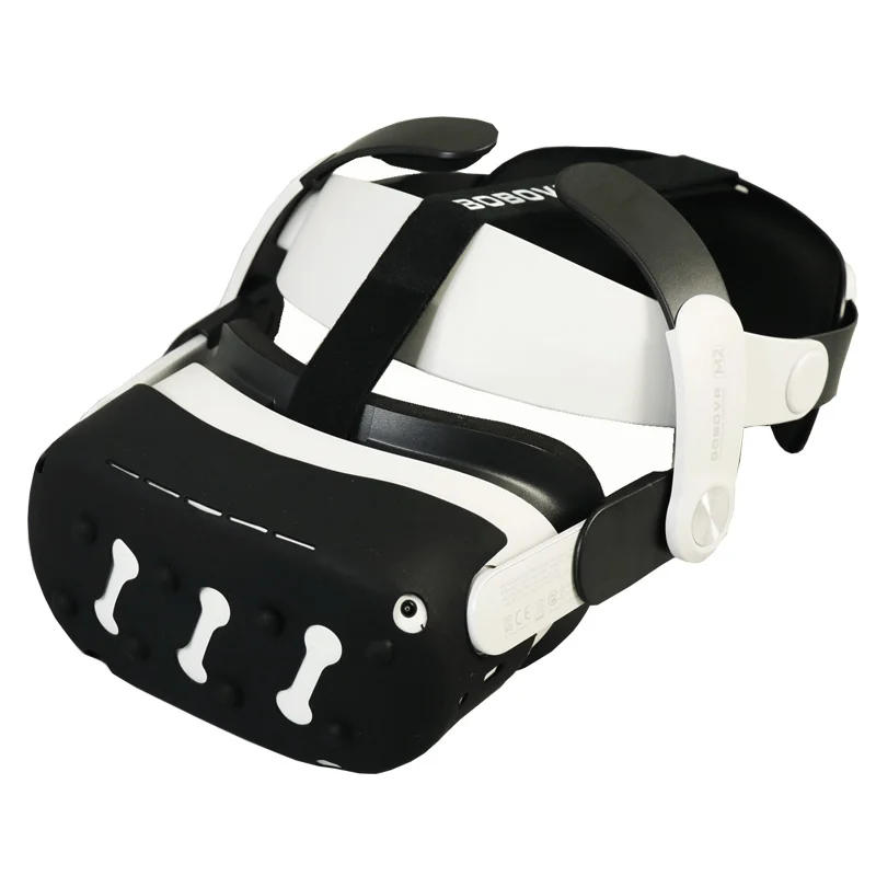 BOBOVR M2 Halo Strap Adjustable for Oculus Quest 2 VR Accessories Protective Cover BOBOVR C2 Storage Bag for Quest 2 Elite Strap