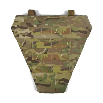 

p096 tactical vest abdominal protection plate large
