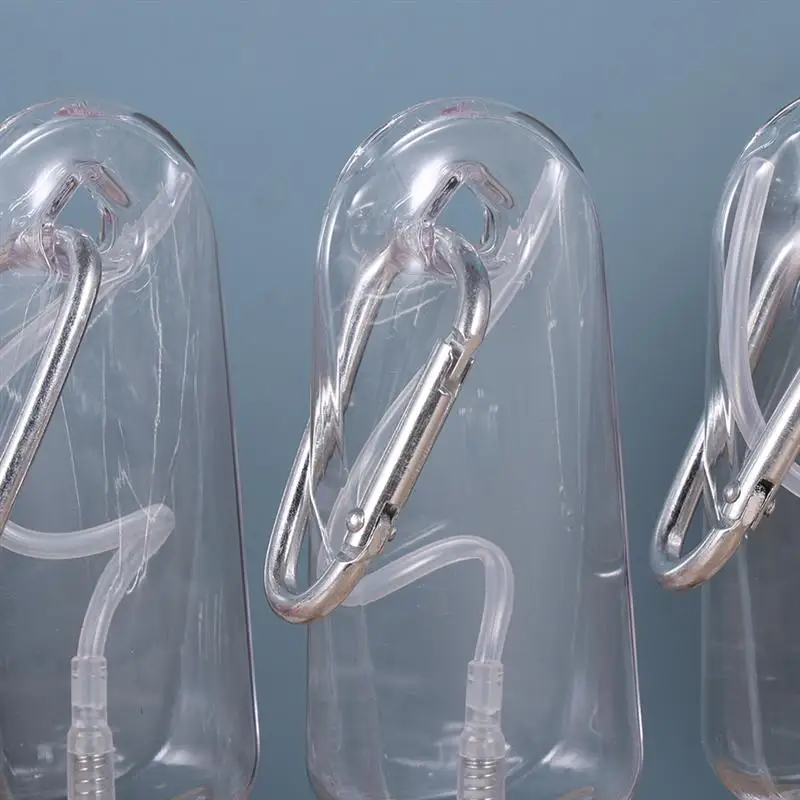 10pcs 30ml Travel Bottles Refillable Bottles With Hook Empty Bottle Hand Sanitizer Containers Squeeze Bottles Sprayer Bottles