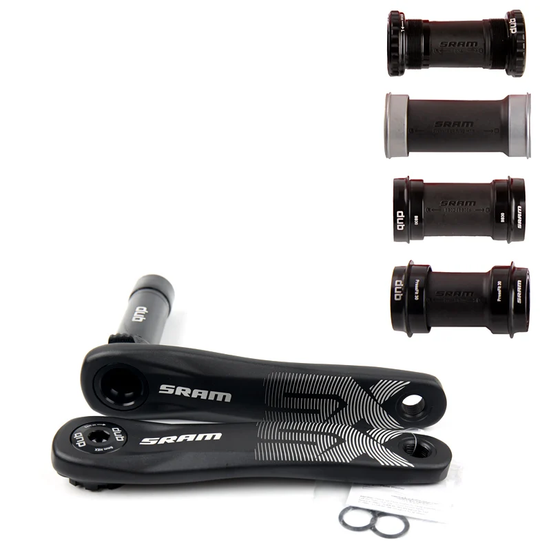 SRAM 12 speed SX EAGLE DUB Crankset 1x12 MTB велосипедный Кривошип 170 мм 175 с BSA Pressfit PF92 BB30 PF30 нижние