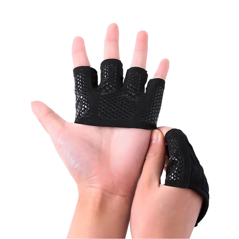 Перчатки для тренировки Кроссфит WODS фитнес тренажерный зал Йога упражнения Тяжелая атлетика силовая атлетика Бодибилдинг тренировка защита рук ладонь
