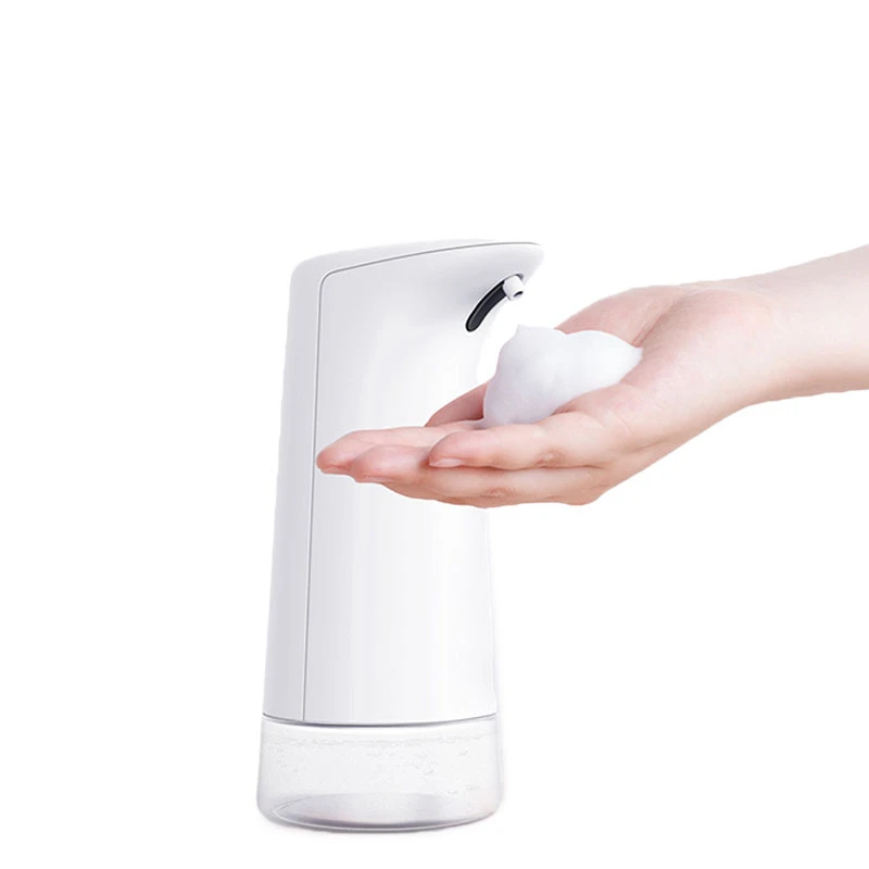 

Touchless Infrared Sensor Soap Dispensers Intelligent Auto Soap Dispenser Foaming Hand Washing Machine WHITE
