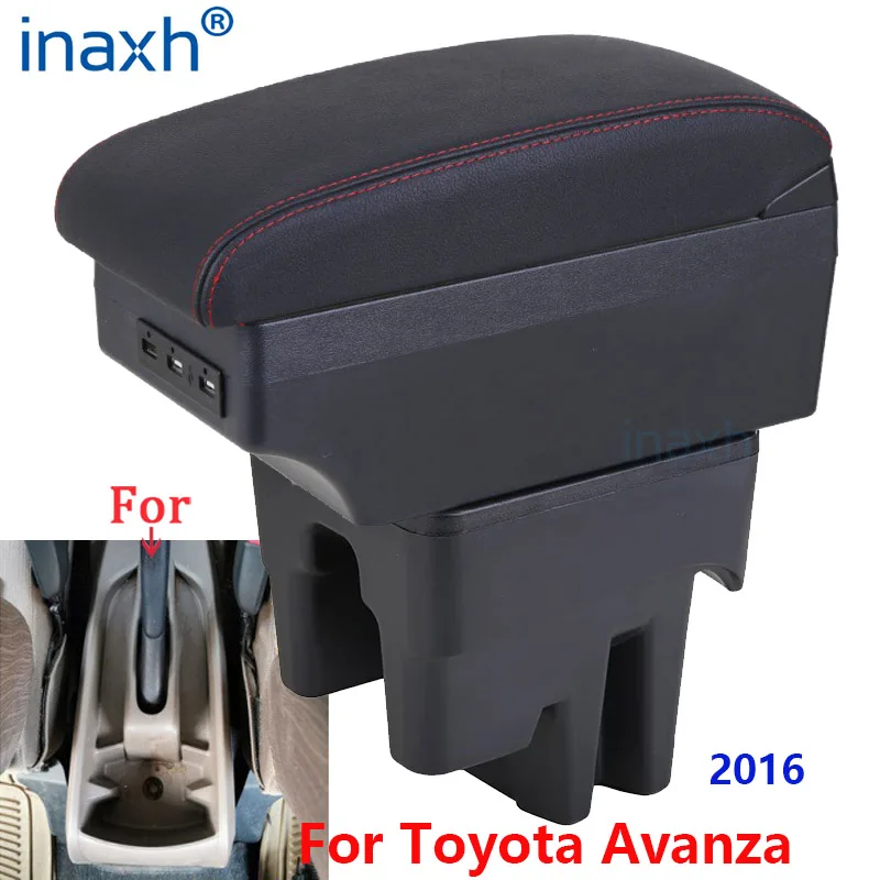 

Подлокотник для Toyota Avanza, для TOYOTA AVANZA 2016, внутренний ящик, специальные аксессуары модифицированные детали, центральный ящик для хранения