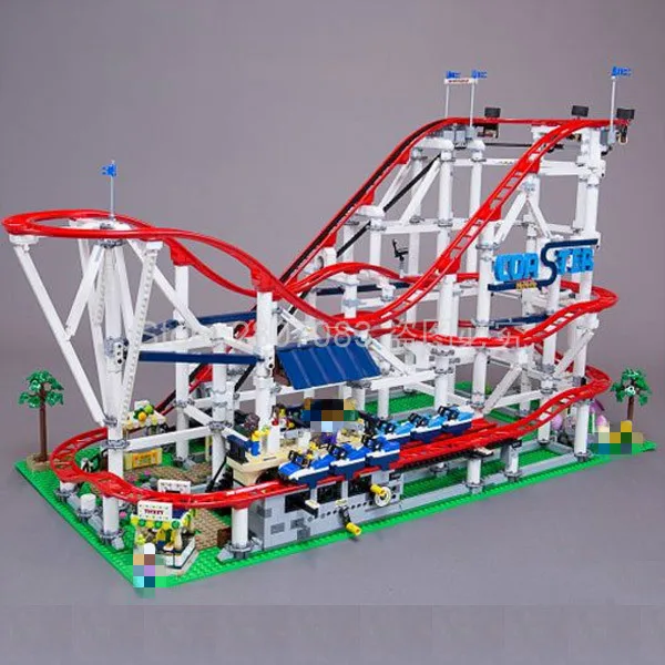 

In Stock 15039 Creator Series Roller Coaster Playground Building Blocks 4299pcs Bricks Toys Sets Model Compatible Creator 10261