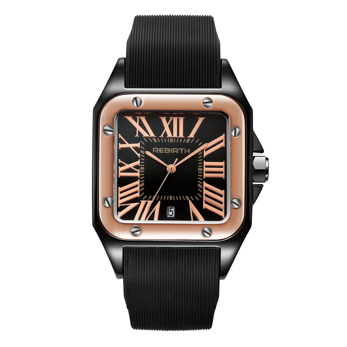 Top Brand Square Roman Men Watches Classic Retro Simple Waterproof Quartz Sports Silicone Lover Wristwatch Relogio Masculino | Наручные