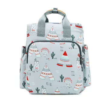 

Diaper Bag Shoulder New Style Multi-functional Waterproof Cartoon Large Capacity Travel Mom and Baby Backpack Pregnant Women