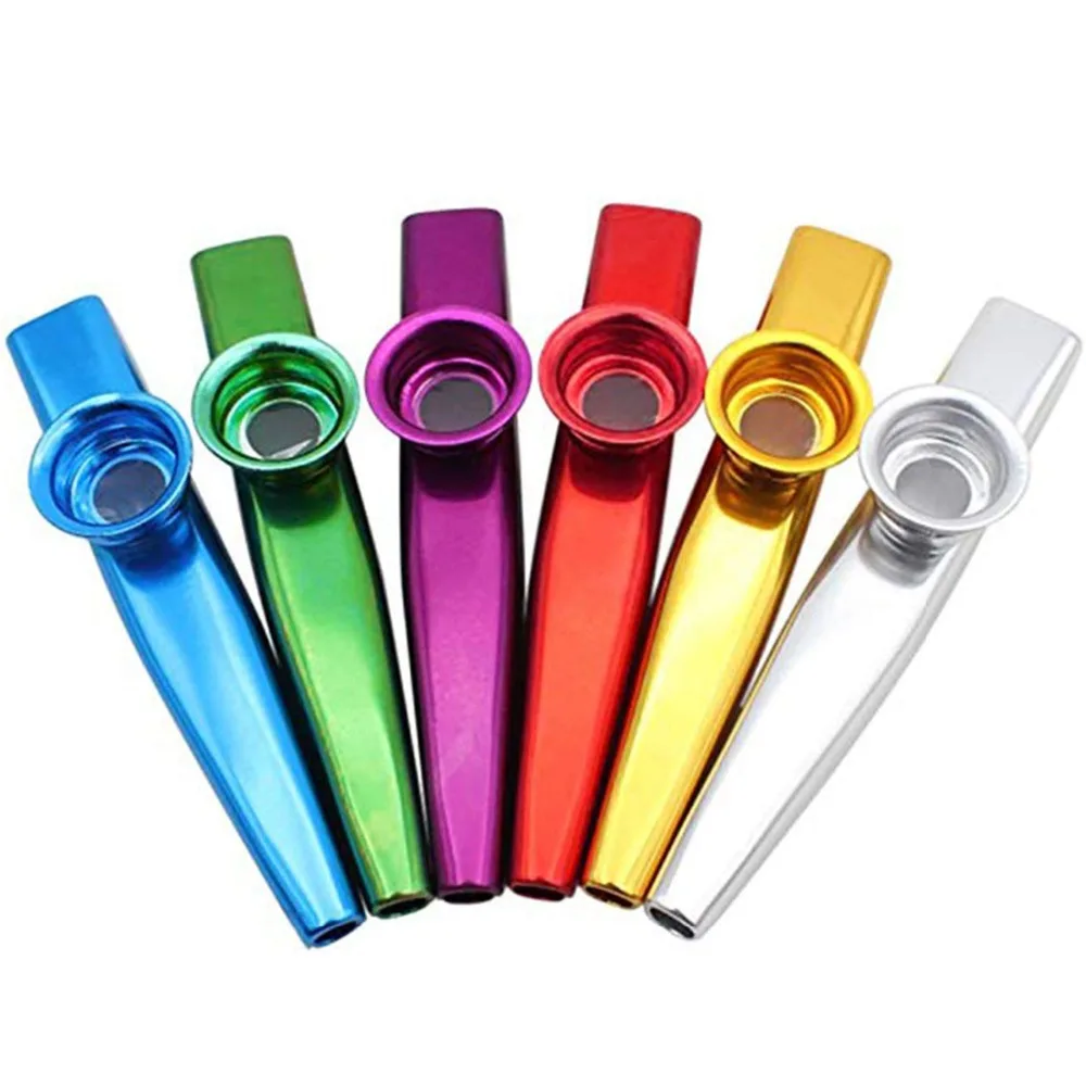 

Simple Design Lightweight Kazoo Aluminum Alloy Metal For Guitar Instrument Music Lovers Instrument 4 Colors
