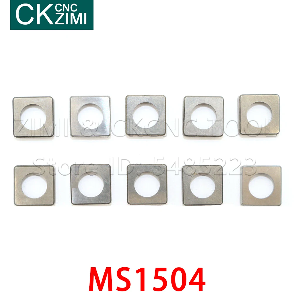 10 шт. MS1504 Карбид CNC Shim Seat подкладка для ножа поворотных вставок SNMG1506 вставки