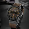 CURREN 8314 New Mens Watches Top Brand Luxury Men Military Sport Wristwatch Leather Quartz Watch erkek saat Relogio Masculino ► Photo 2/6