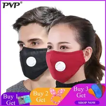 1PCS Anti Pollution Mask Dust Respirator Washable Reusable Masks Cotton Unisex Mouth Muffle for Allergy/Asthma/Travel/ Cycling