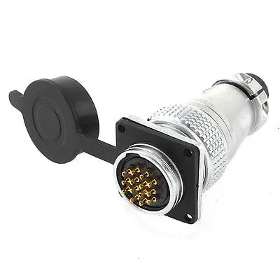 

Y28-14 Waterproof 14 Pin Aviation Connector Adapter Plug 400V 12A