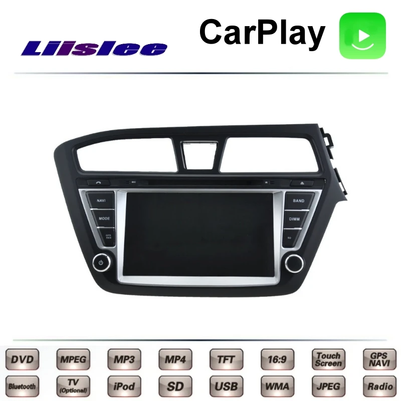 Для Hyundai i20 Elite GB 2014 2015 2016 2019 LiisLee Автомобильный мультимедийный ТВ DVD GPS Радио Carplay оригинальный стиль навигация Navi Для Hyundai i20 Elite GB 2014 2015 2016 2019 LiisLee Автомобильный мультимедийный ТВ DVD GPS Радио Carplay оригинальный стиль навигация Navi