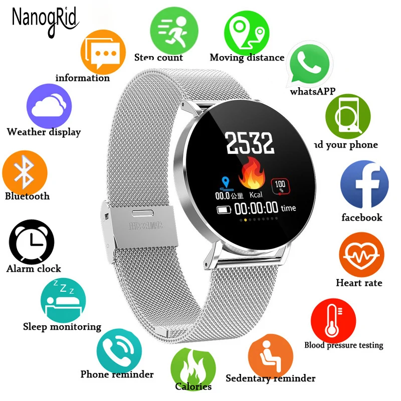 

Y1Men Smart Watch Women Wristband SmartWatch Phone Fitness Running Bluetooth Bracelet Simple And Stylish Sports Pedometer