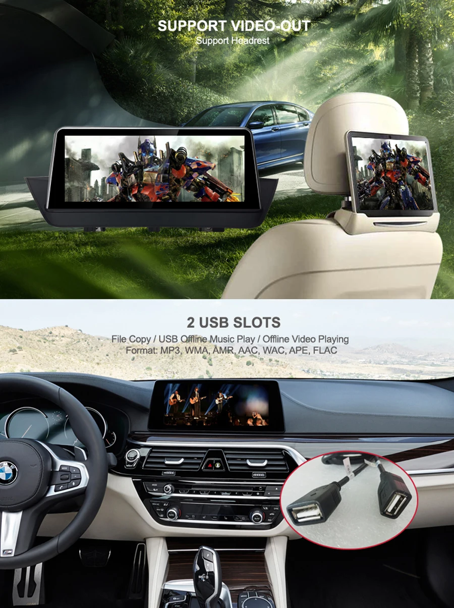 JETALON Автомобильный мультимедийный плеер для BMW 1 серии E81 E82 E87 E88 gps Android 9,0 навигация 10,25 дюймов экран монитор 2005-2012