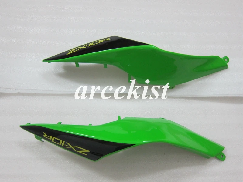 4 подарки ABS пластик полный обтекатель комплект подходит для Kawasaki Ninja ZX-10R 2008 2009 2010 08 09 10 10R Кузов Набор зеленый желтый