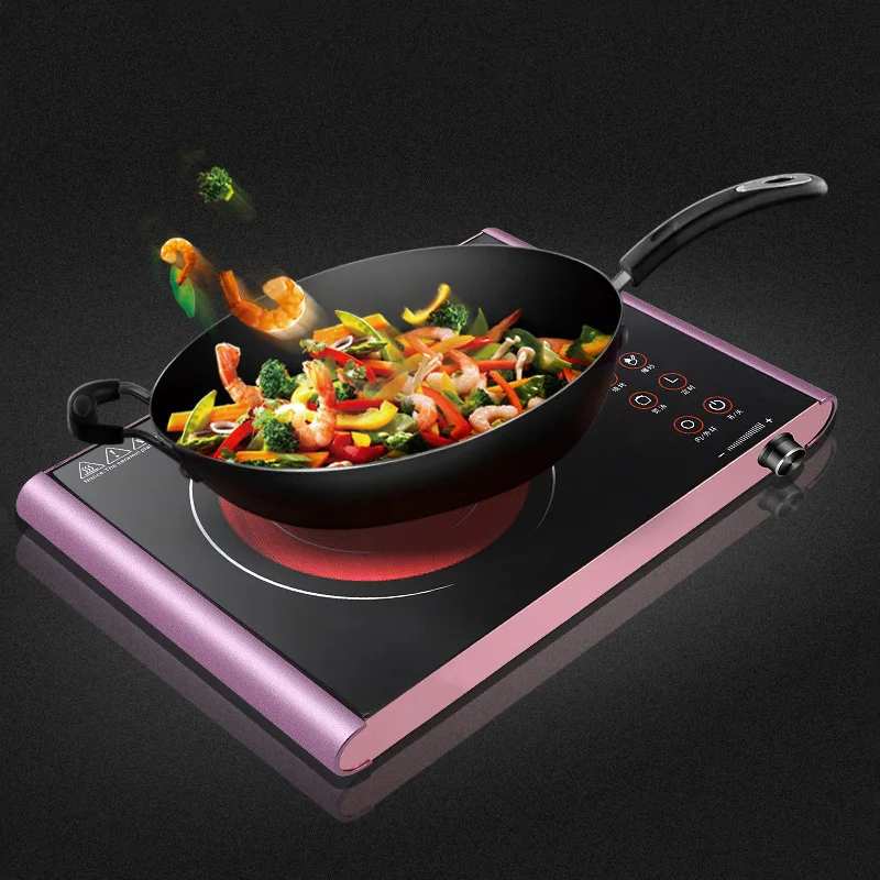 Cuisinières électriques de Machine de cuisson de contact de puissance élevée d'acier inoxydable de cuiseur rayonnant du ménage 2500W TaoLu