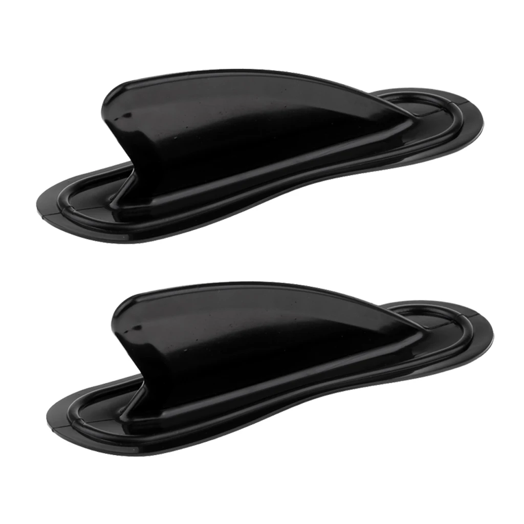 2 Count Standard Kayak Surfing Skeg Centered Large Fin for Inflatable Boats