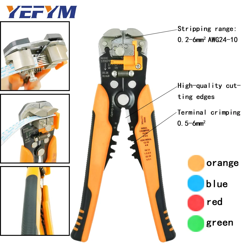 Многофункциональный инструмент 3 в 1, автоматический Регулируемый обжимной инструмент, инструмент для зачистки проводов, пилинг, плоскогубцы D1, ремонтные инструменты, диагностический инструмент