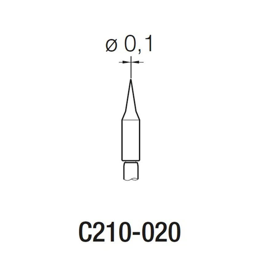 3 шт. JBC C210-020 C210-002 C210-018 паяльное жало для T210 паяльная ручка
