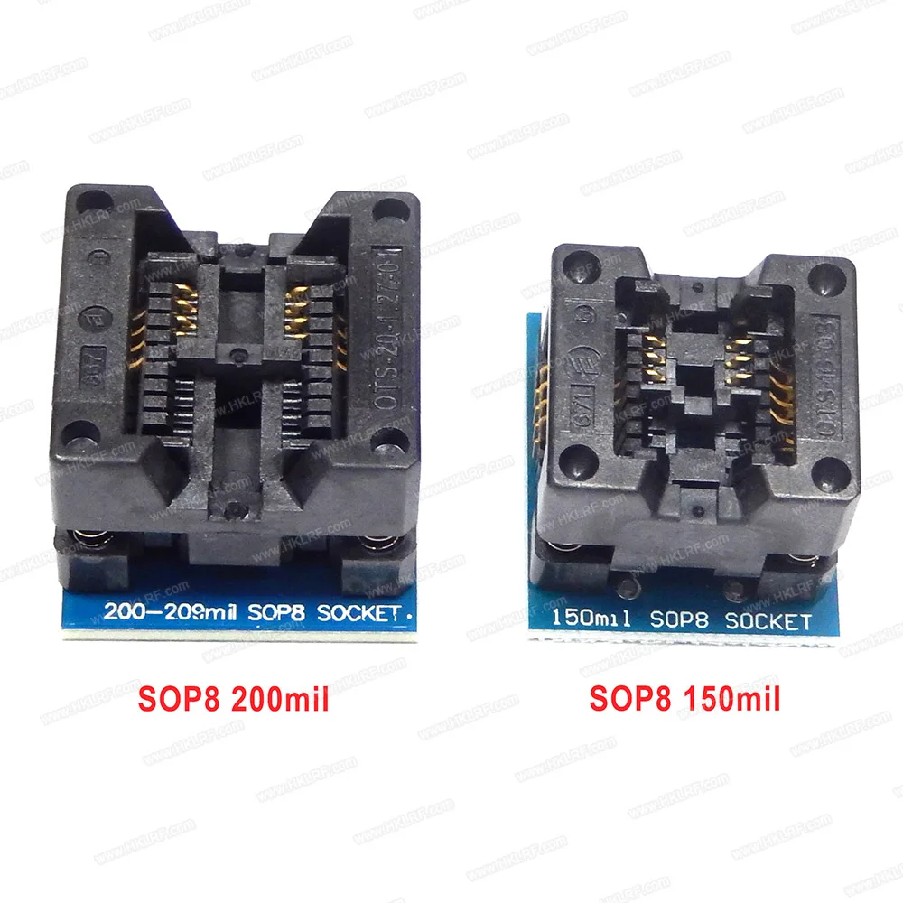 SOP8 К DIP8 ширококорпусное сиденье шириной 150mil+ 200-209mil программный адаптер SOP8-DIP8 гнездо адаптера для EZP2019