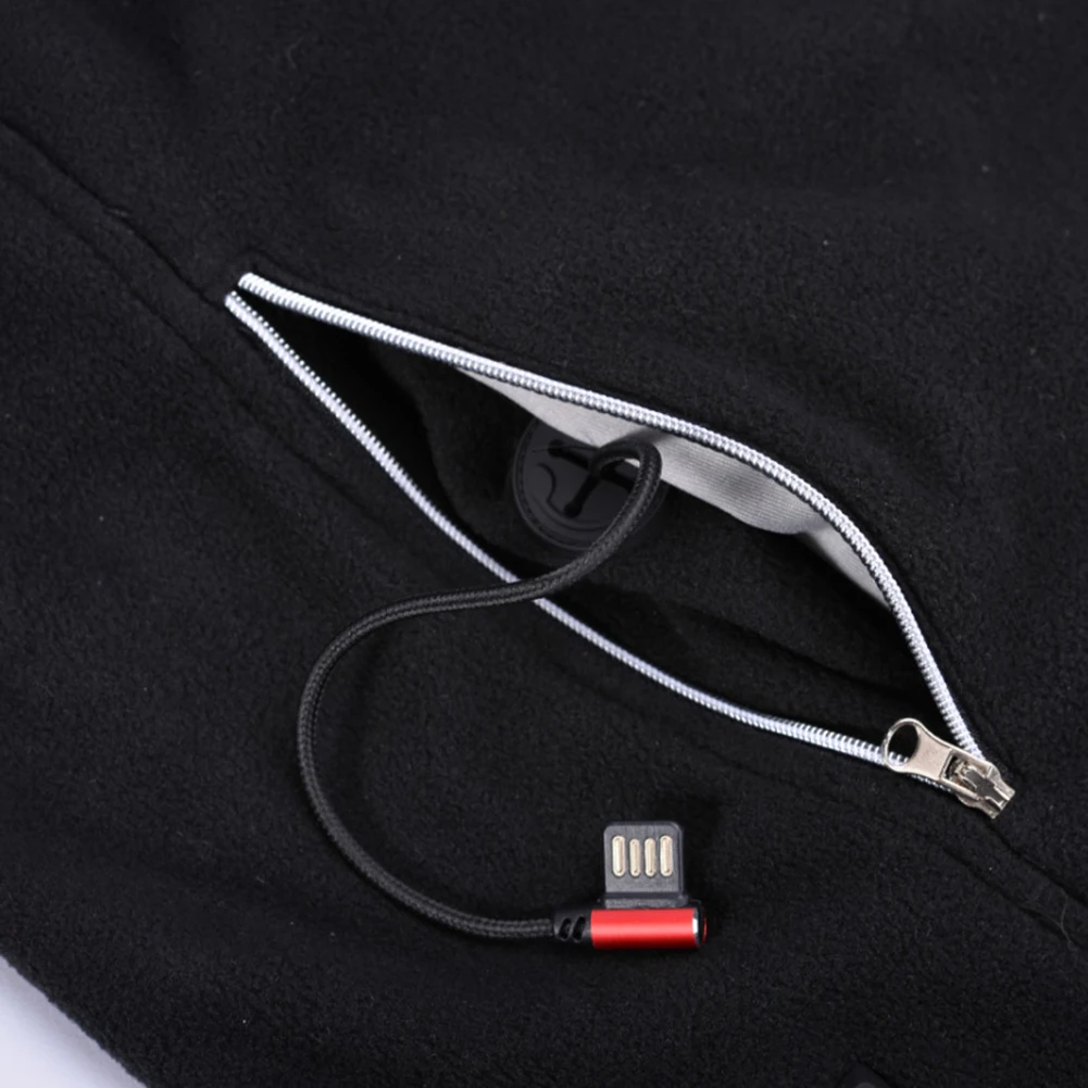 Прямая поставка 2019, уличный мужской жилет с электрическим подогревом, USB нагревательный жилет, зимний теплый жилет из полиэстера для