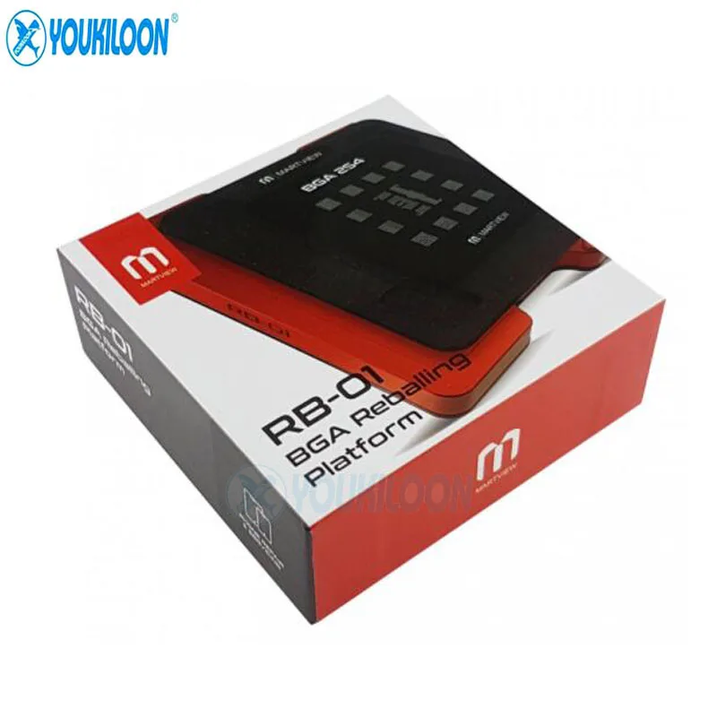 Полный набор для EMMC/EMCP/UFS BGA153/162/169/186 с фиксированной пластиной и держателем |