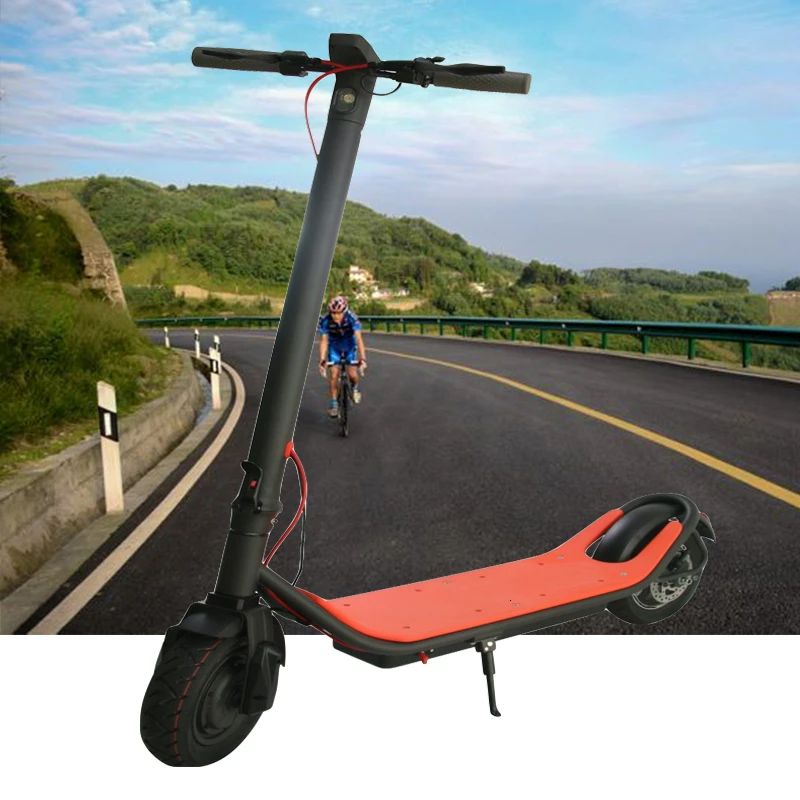 

Wide Wheel 10 Inch Powerful Electric Scooter for Adults 35KM Range 36V 450W E scooter Dual Disc brake