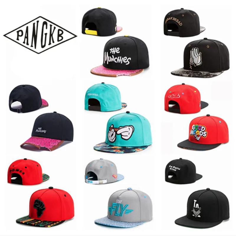 Snapback Hat Baseball-Cap Hip-Hop-Headwear Gorras-Bone PANGKB Outdoor Women Adult Wholesale