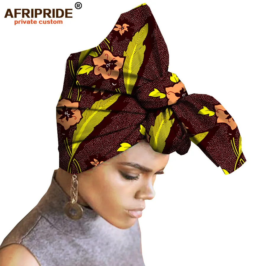 Африканский Анкара принт платок для женщин AFRIPRIDE Модный повседневный стиль 90 см* 110 см Высокое качество батик хлопок A18h004 - Цвет: 593