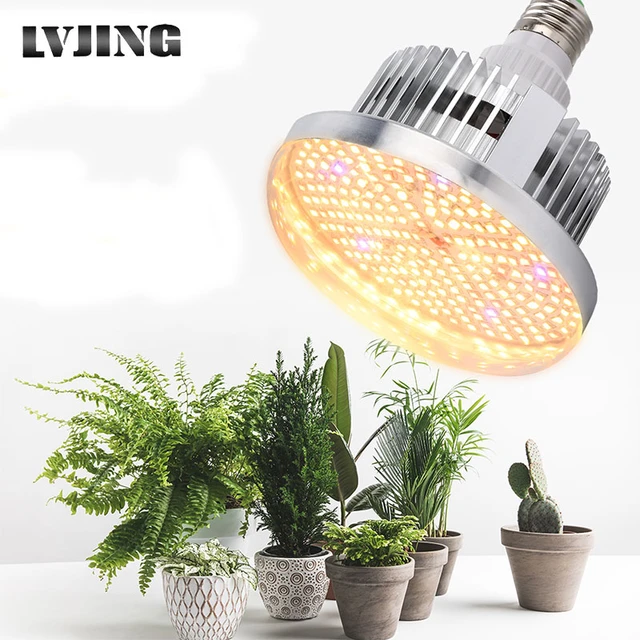1 Paquet De Lampes De Culture Pour Plantes D'intérieur, Lampe LED À Spectre  Complet Avec
