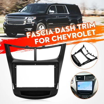 

9 inch 2 Din Car Radio Fascia Fascias Panel Frame CD DVD Music Dash Mount Audio Cover Trim for Chevrolet Sail 2015 2016 2017
