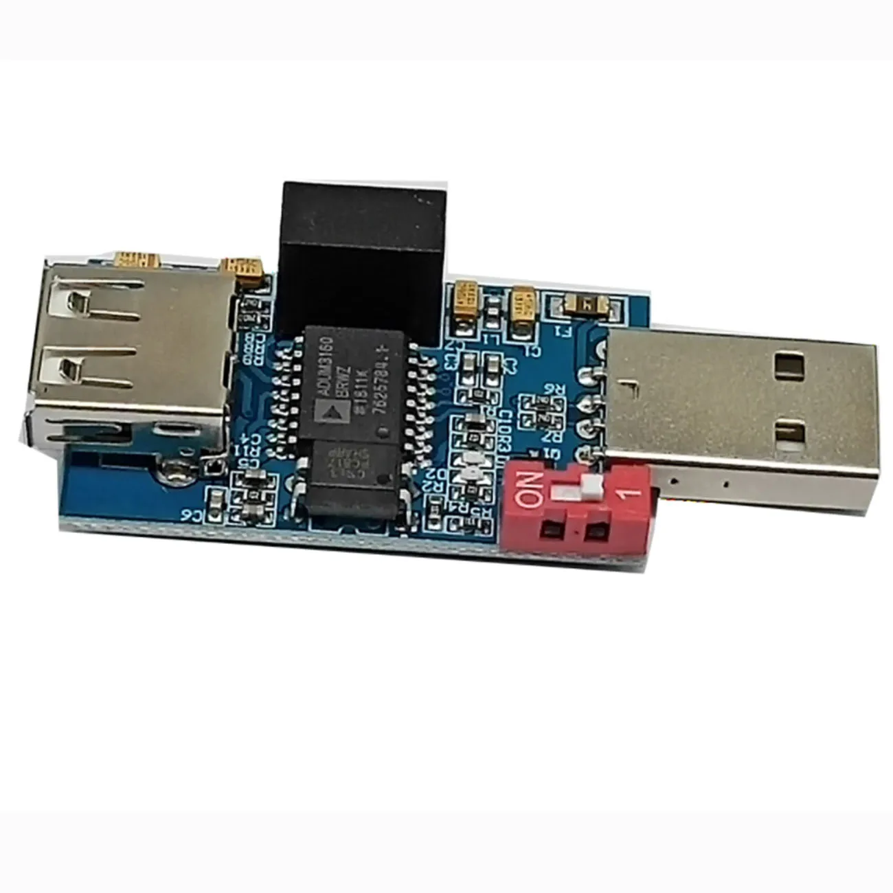 USB Isolator 1500V Isolator ADUM3160 Module Coupling Protection Board USB to USB Isolation with